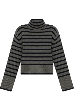 Lisa Yang Dames, Truien, Grijs, Maat: XS Kasjmier
