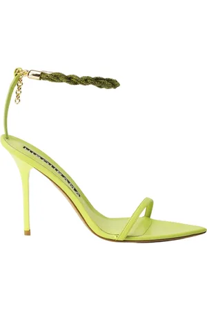 Hibourama Dames, Schoenen, Groen, Maat: 41 EU Satijn