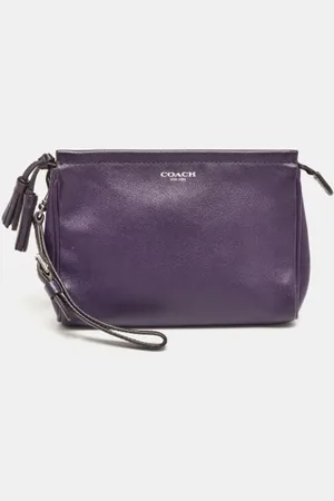 Coach Dames, Pre-owned, Paars, Maat: ONE Size Leer