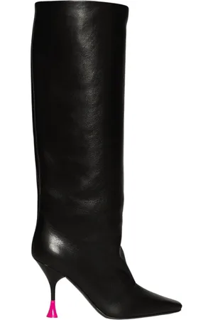 3Juin Dames, Schoenen, Zwart, Maat: 40 EU Leer