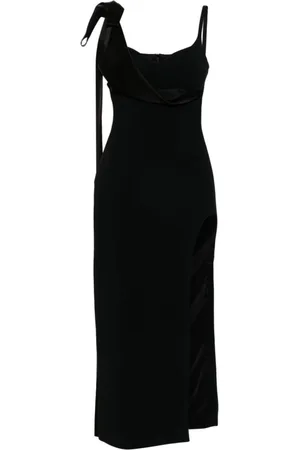 DAVID KOMA Dames, Jurken, Zwart, Maat: XS