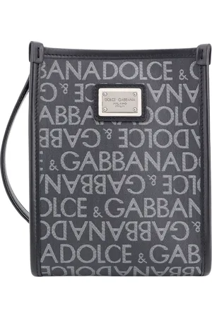 Dolce & Gabbana Heren, Tassen, Zwart, Maat: ONE Size Katoen