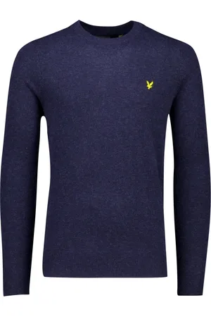 Lyle & Scott Heren, Truien, Blauw, Maat: 2XL