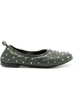 AGL ATTILIO GIUSTI LEOMBRUNI Dames, Schoenen, Groen, Maat: 38 1/2 EU Leer