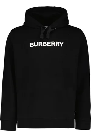 Burberry Heren, Sweatshirts & Hoodies, Zwart, Maat: L Katoen