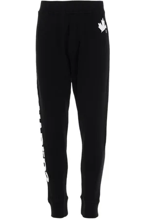 Dsquared2 Heren, Broeken, Zwart, Maat: XL Katoen
