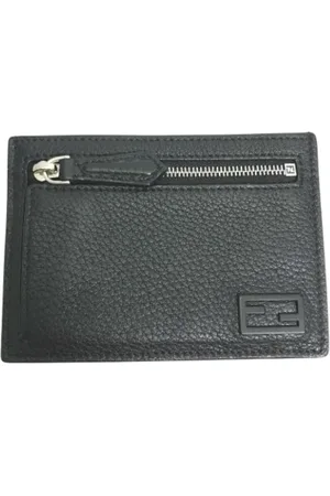Fendi Heren, Pre-owned, Zwart, Maat: ONE Size Leer