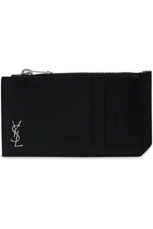 Saint Laurent Heren, Accessoires, Zwart, Maat: ONE Size Leer