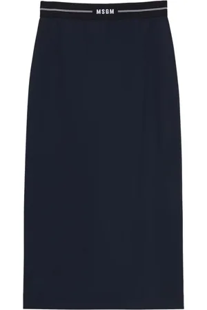 Msgm Dames, Rokken, Blauw, Maat: S