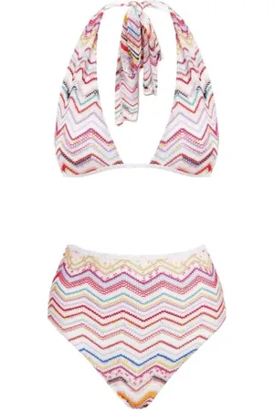 Missoni Dames, Badkleding, Veelkleurig, Maat: S Leer