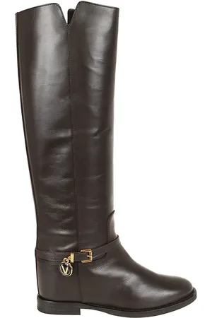 Via Roma Dames, Schoenen, Zwart, Maat: 37 EU Leer