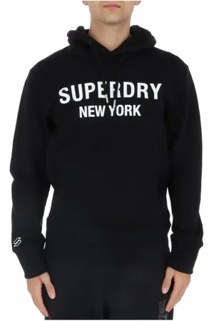 Superdry Heren, Sweatshirts & Hoodies, Zwart, Maat: M