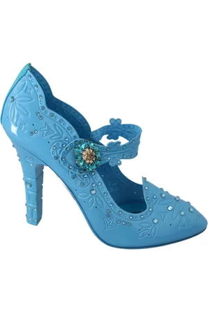 Dolce & Gabbana Dames, Schoenen, Blauw, Maat: 40 EU