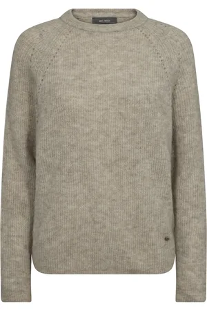 Mos Mosh Dames, Truien, Grijs, Maat: XS
