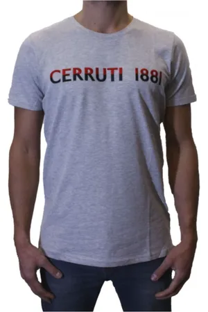Cerruti 1881 Heren, Tops, Grijs, Maat: S Katoen