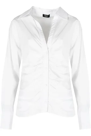 Liu Jo Dames, Blouses & Shirts, Wit, Maat: XL