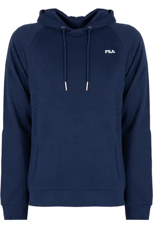 Fila Heren, Sweatshirts & Hoodies, Blauw, Maat: S Katoen