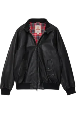 Baracuta Heren, Jassen, Zwart, Maat: 2XS Leer
