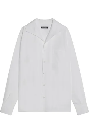 Dolce & Gabbana Heren, Overhemden, Wit, Maat: L