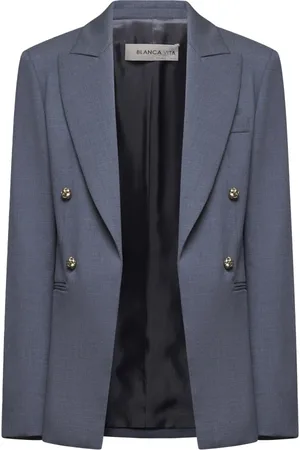 BLANCA Dames, Jassen, Blauw, Maat: M Wol