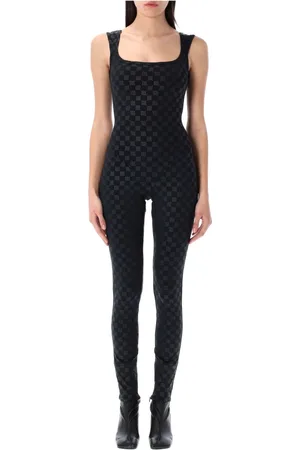 MISBHV Dames, Jumpsuits & Playsuits, Zwart, Maat: S Polyamide
