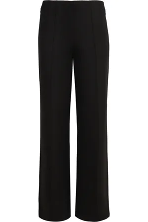 Calvin Klein Dames, Broeken, Zwart, Maat: S Viscose