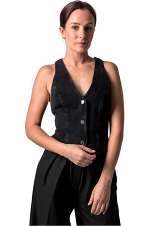 AGOLDE Dames, Jassen, Zwart, Maat: XS