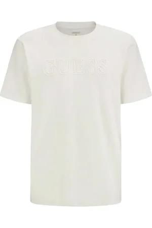 Guess Heren, Tops, Wit, Maat: L Katoen