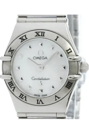 Omega Dames, Pre-owned, Wit, Maat: ONE Size
