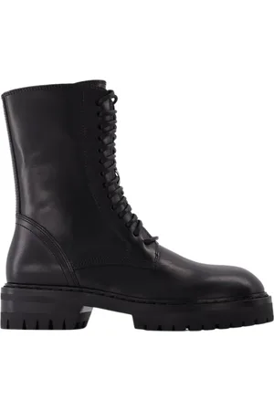 ANN DEMEULEMEESTER Dames, Schoenen, Zwart, Maat: 39 EU Leer