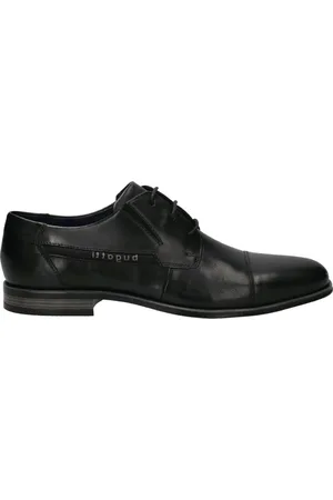 Bugatti Heren, Schoenen, Zwart, Maat: 45 EU Leer