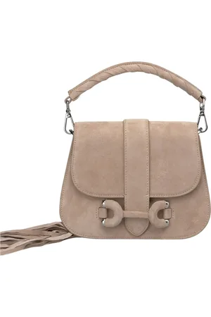 Alma en Pena Dames, Tassen, Bruin, Maat: ONE Size Leer