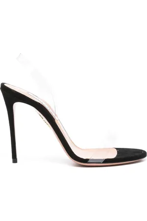 Aquazzura Dames, Schoenen, Zwart, Maat: 37 1/2 EU