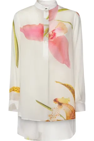 GENNY Dames, Blouses & Shirts, Veelkleurig, Maat: XS Katoen