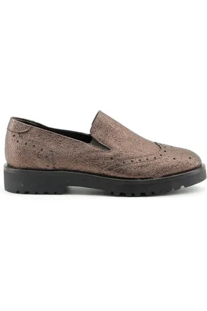 Made in italia Dames, Schoenen, Bruin, Maat: 38 EU Leer
