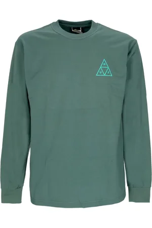 Huf Heren, Tops, Groen, Maat: XL Katoen