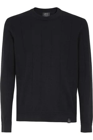 BRIONI Heren, Truien, Zwart, Maat: XL Kasjmier