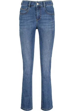Red Button Dames, Jeans, Blauw, Maat: XL L32 Katoen