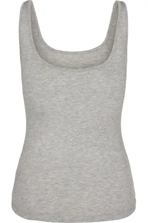 Sofie Schnoor Dames, Tops, Grijs, Maat: L Spandex