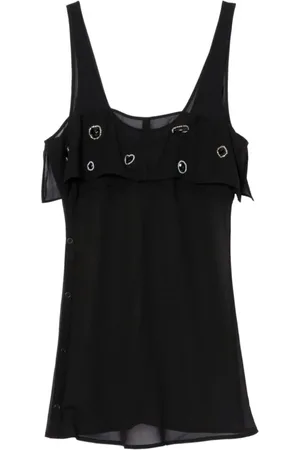 3.1 Phillip Lim Dames, Tops, Zwart, Maat: XS Chiffon