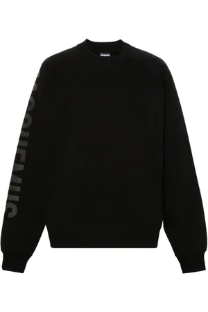Jacquemus Heren, Sweatshirts & Hoodies, Zwart, Maat: XS Katoen