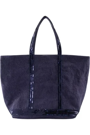 Vanessa Bruno Dames, Tassen, Blauw, Maat: ONE Size Linnen