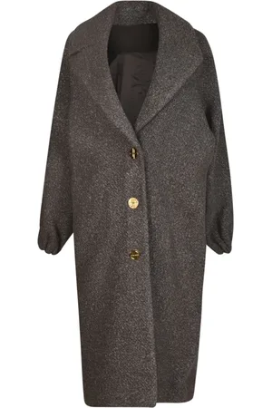 Patou Dames, Mantels, Grijs, Maat: M