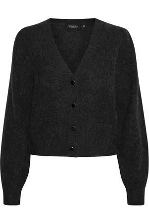 Soaked in Luxury Dames, Truien, Zwart, Maat: XL Wol