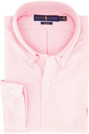Ralph Lauren Heren, Overhemden, Roze, Maat: S Katoen