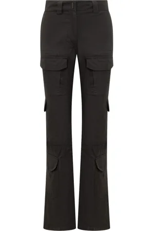 Givenchy Dames, Broeken, Zwart, Maat: S Katoen