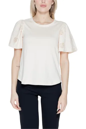 JACQUELINE DE YONG Dames, Blouses & Shirts, Wit, Maat: S