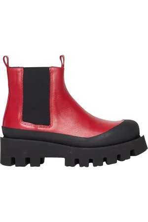 Paloma Barceló Dames, Schoenen, Rood, Maat: 38 EU Leer