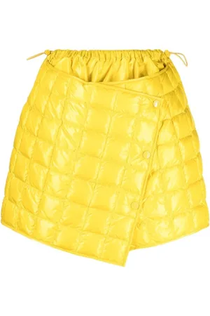Moncler Dames, Rokken, Geel, Maat: S Polyamide