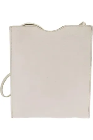 Hermès Dames, Pre-owned, Wit, Maat: ONE Size Leer